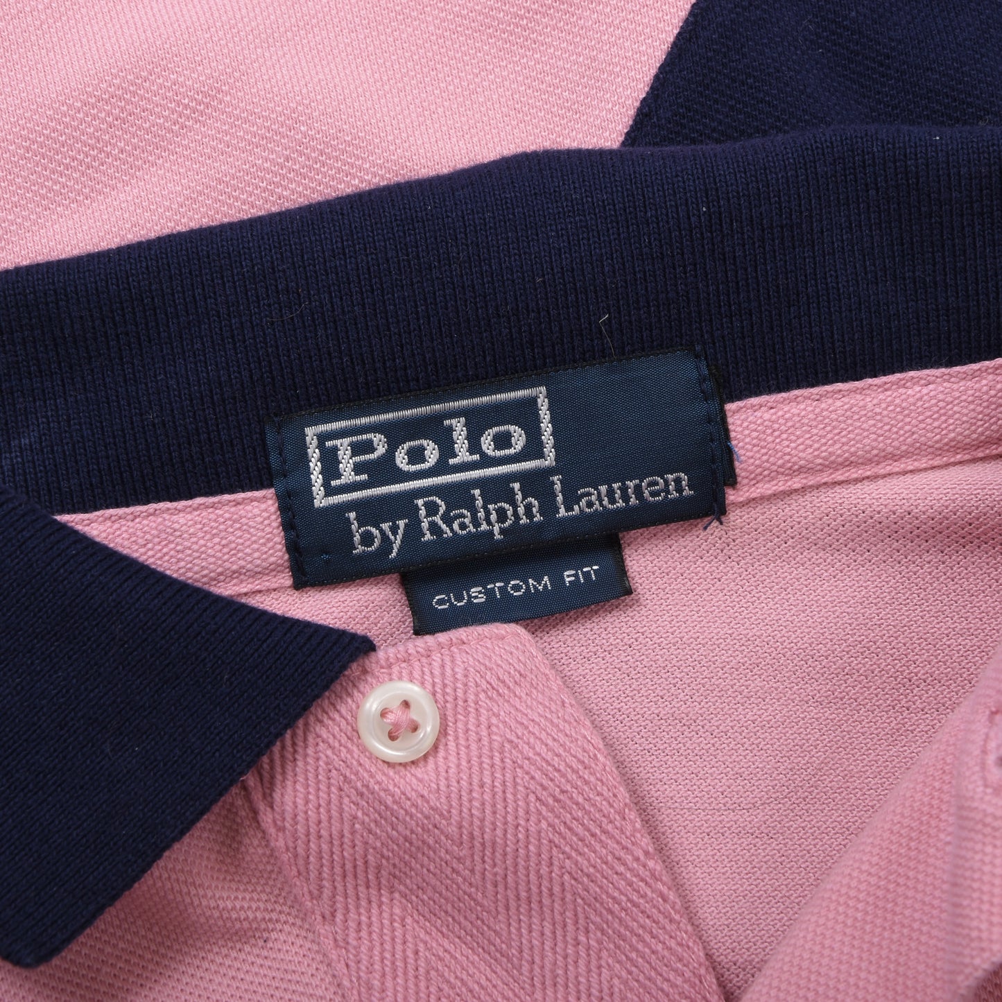 Polo Ralph Lauren 3x Polo Shirts Custom Fit ca. 47-49cm - White/Pink/Blue