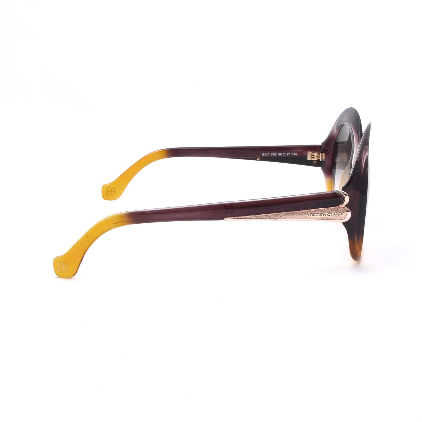 Balenciaga Oversized Sonnenbrille Modell BA7