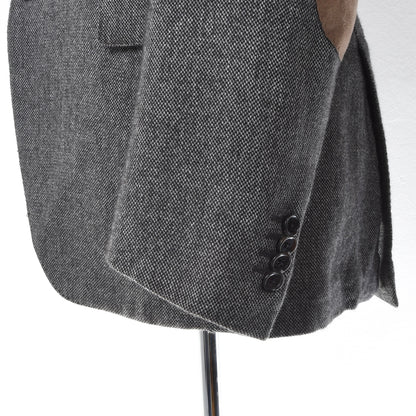 Helmut Eder x Caruso Silk-Cashmere Jacket Size 48 ca. 52.5cm