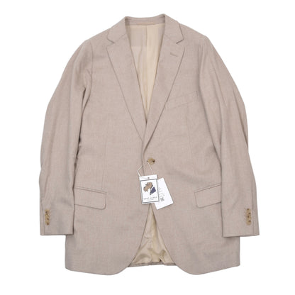 Z Zegna Light 50/50 Kamel-Seide Jacke Brust ca. 50,5 cm - Beige