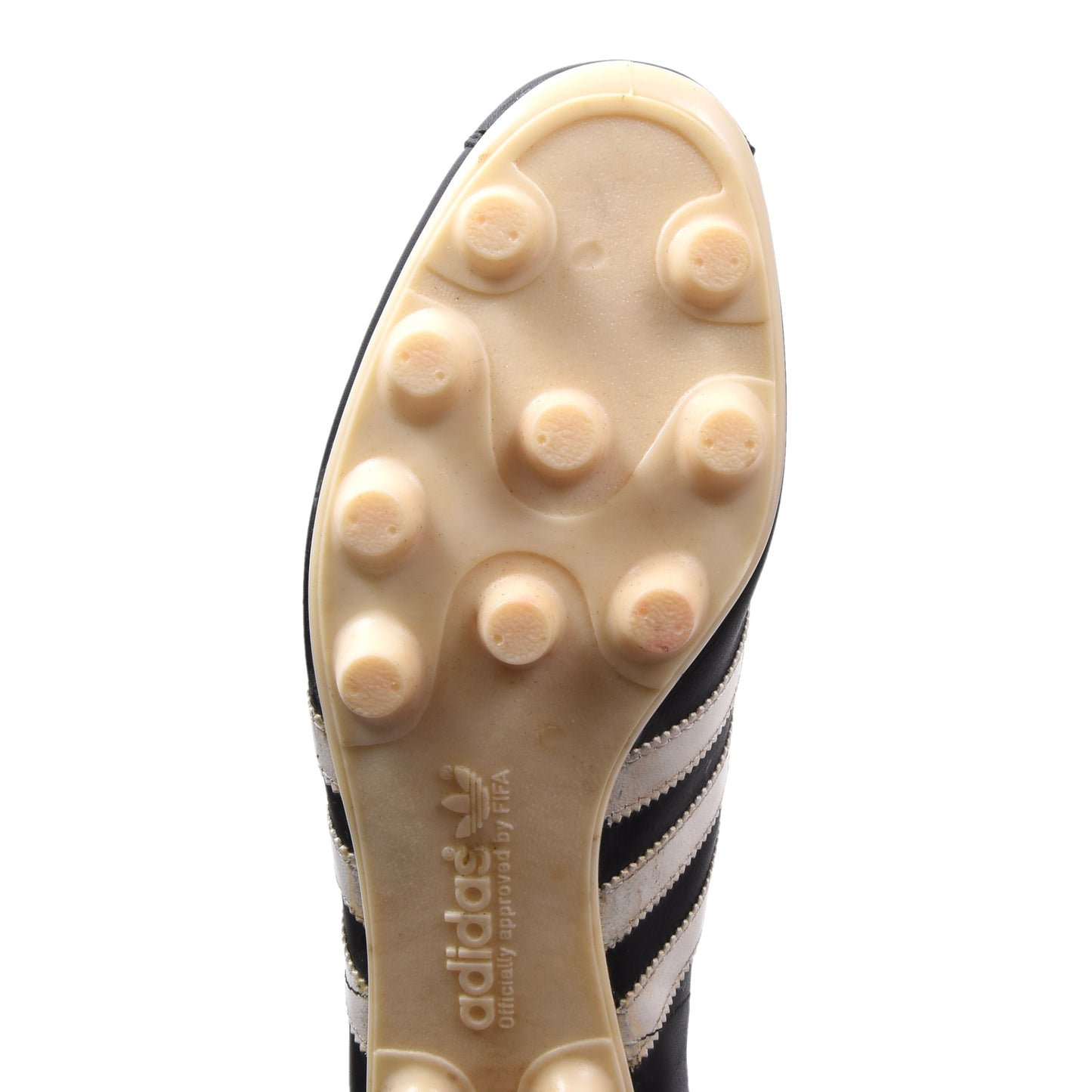 Vintage Adidas Paul Breitner Fußballschuhe, hergestellt in Australien, Größe 8 – Schwarz