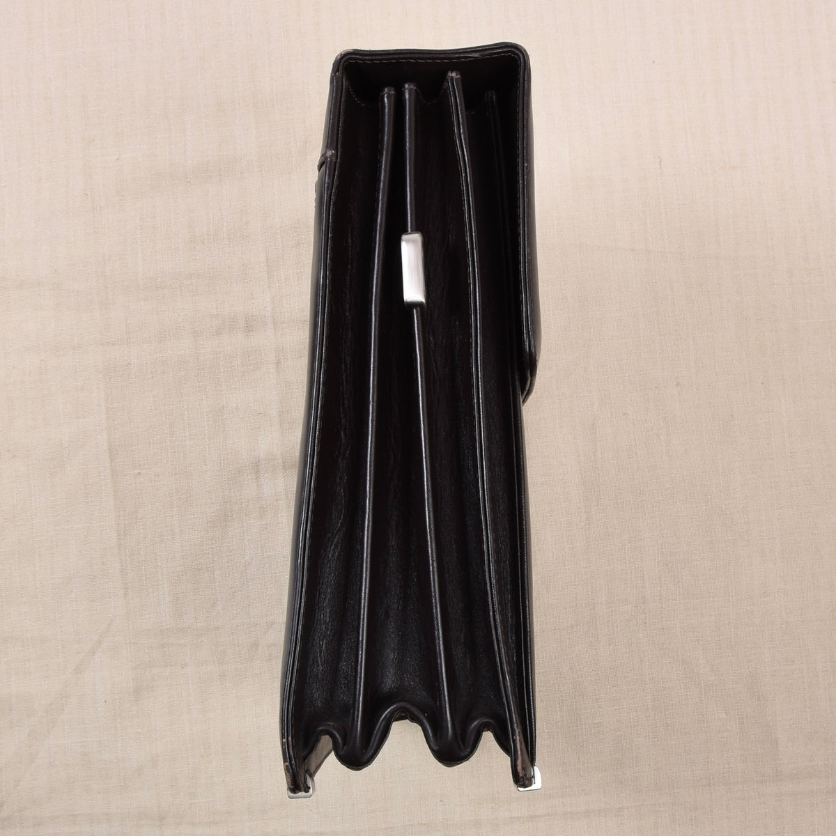 Pierre Waldon Leather Briefcase/Attaché - Brown