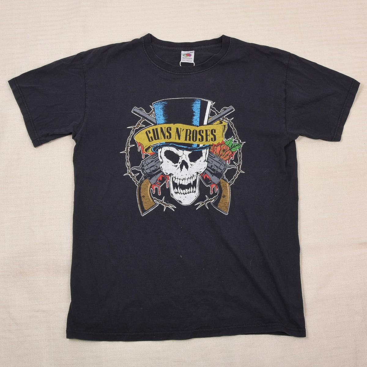 Guns 'N Roses Fruit of the Loom T-Shirt Gr. M - Schwarz