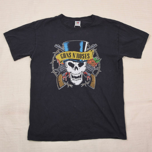 Guns 'N Roses Fruit of the Loom Vintage T-Shirt Size M - Black