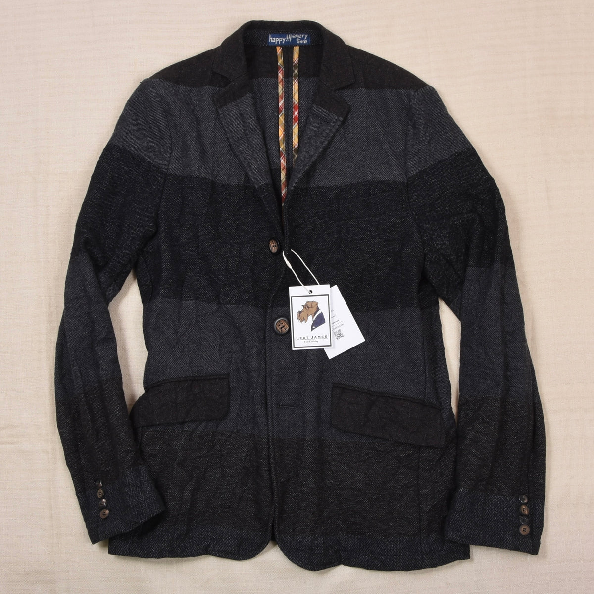 Desigual Patchwork Tweed Sakko Gr. 50
