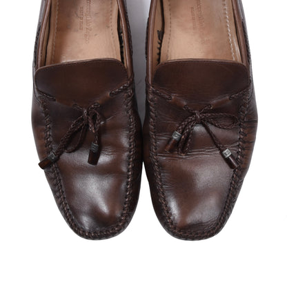 Ermenegildo Zegna Fahrschuhe, Größe EU 9 / US 10 – Braun