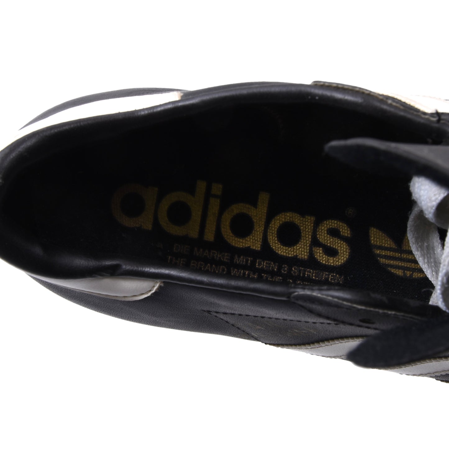 Vintage Adidas Paul Breitner Fußballschuhe, hergestellt in Australien, Größe 8 – Schwarz