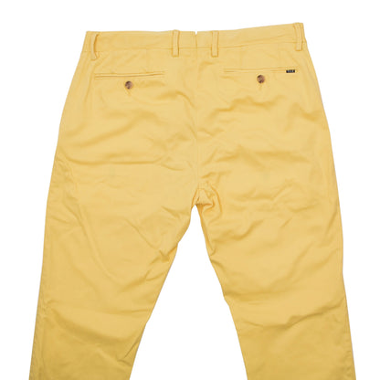 Polo Ralph Lauren Pants Size 34/32 Stretch Slim Fit ca. 44cm - Canary Yellow