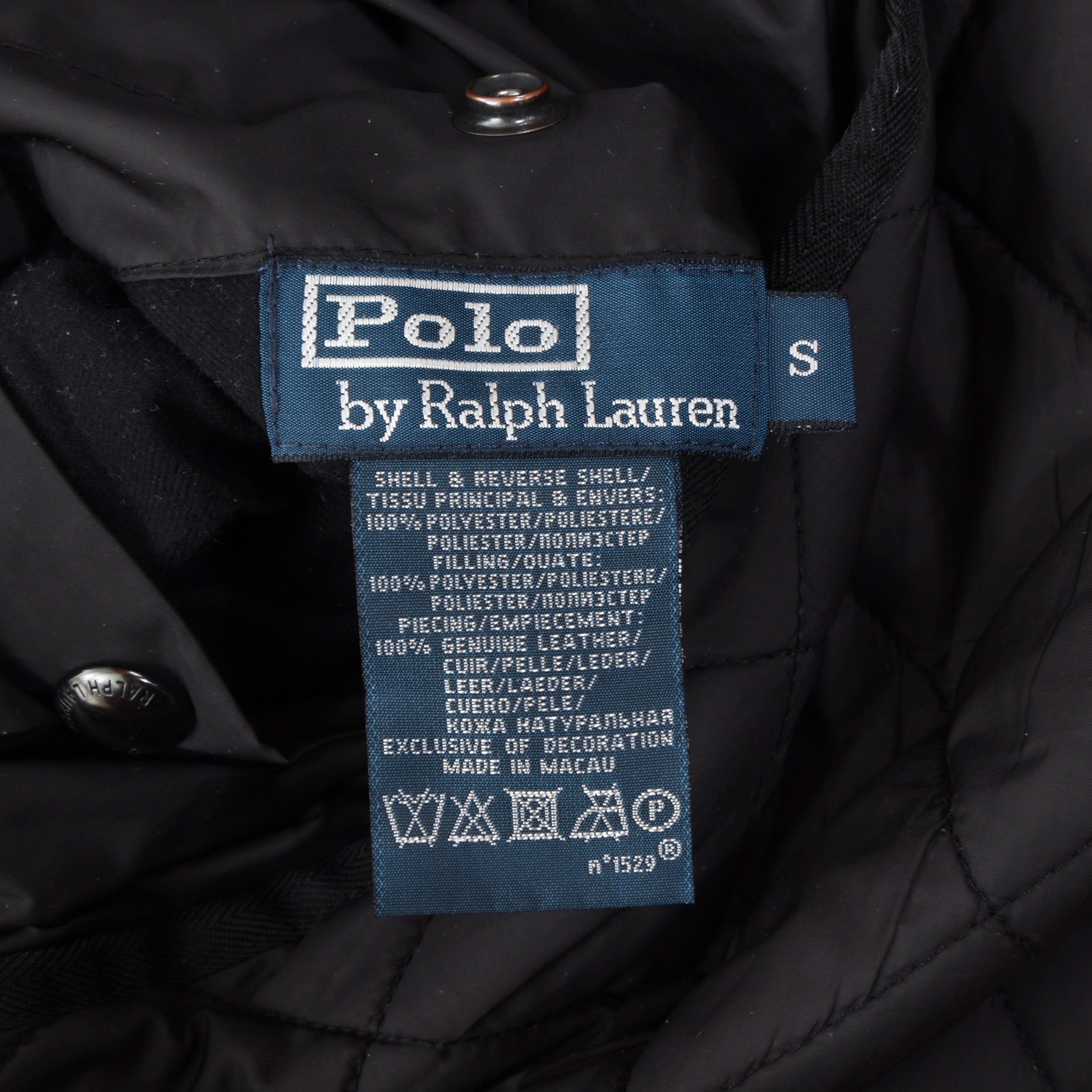 Polo Ralph Lauren Mercer Classic fashion Quilted Reversible jacket 2009 size M