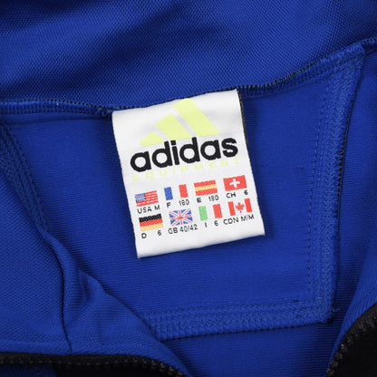 Vintage 1990er Adidas Equipment Pullover Gr. M - Königsblau