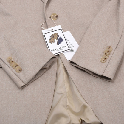 Z Zegna Light 50/50 Kamel-Seide Jacke Brust ca. 50,5 cm - Beige