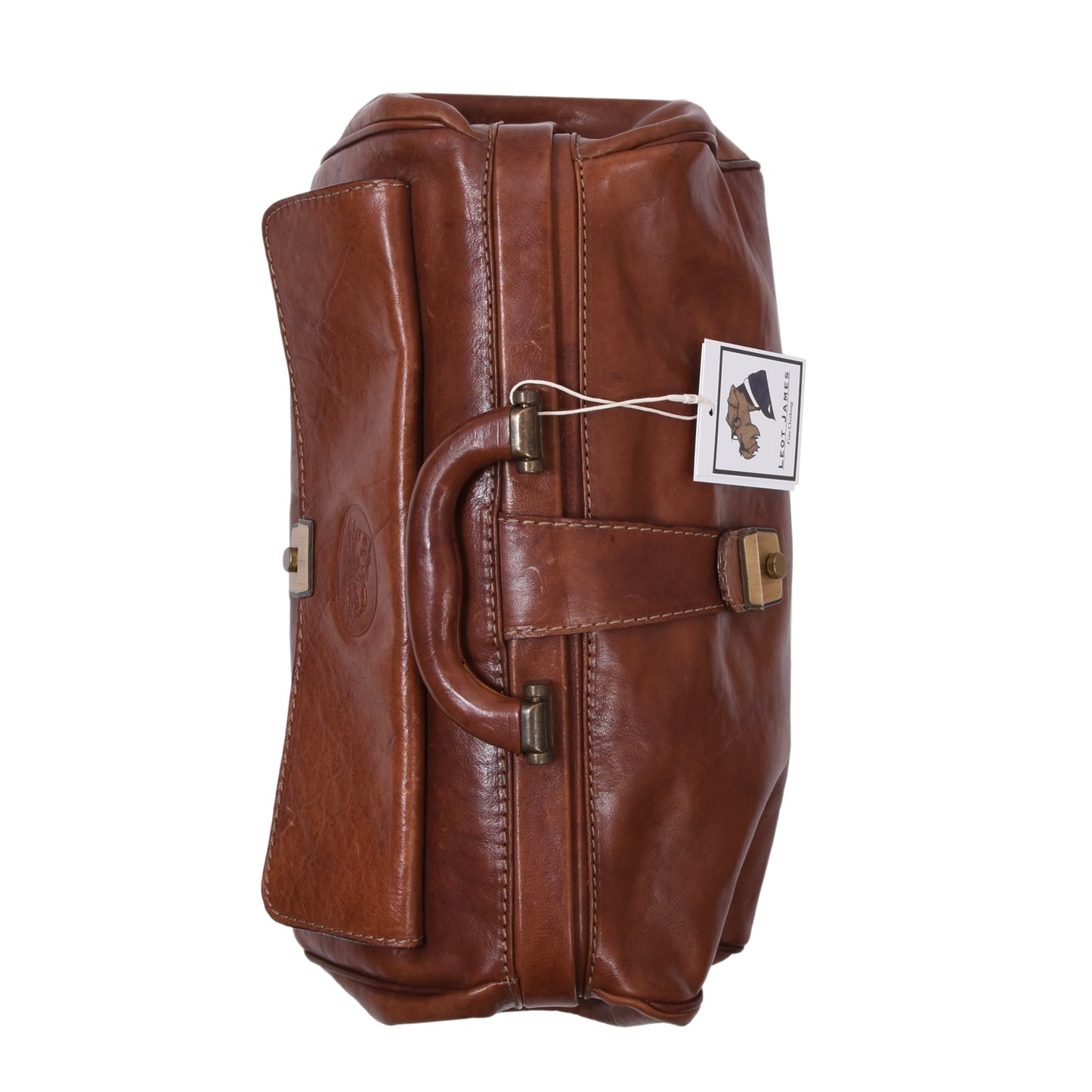 Die Fargo Leder Arzttasche/Handgepäck ca. 36,5cm - Braun