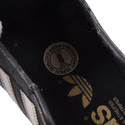 Vintage Adidas Paul Breitner Fußballschuhe, hergestellt in Australien, Größe 8 – Schwarz