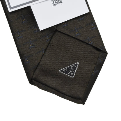 Prada Milano Tie ca. 154cm/9cm - Helicopters