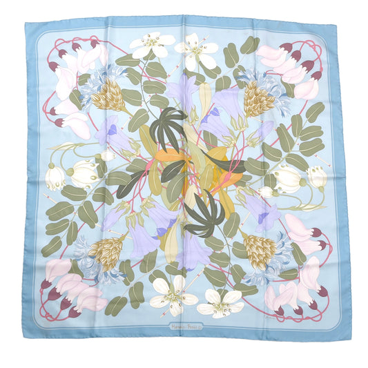Hermès Paris Fleurs d'Hellade x Niki Goulandris Seidenschal