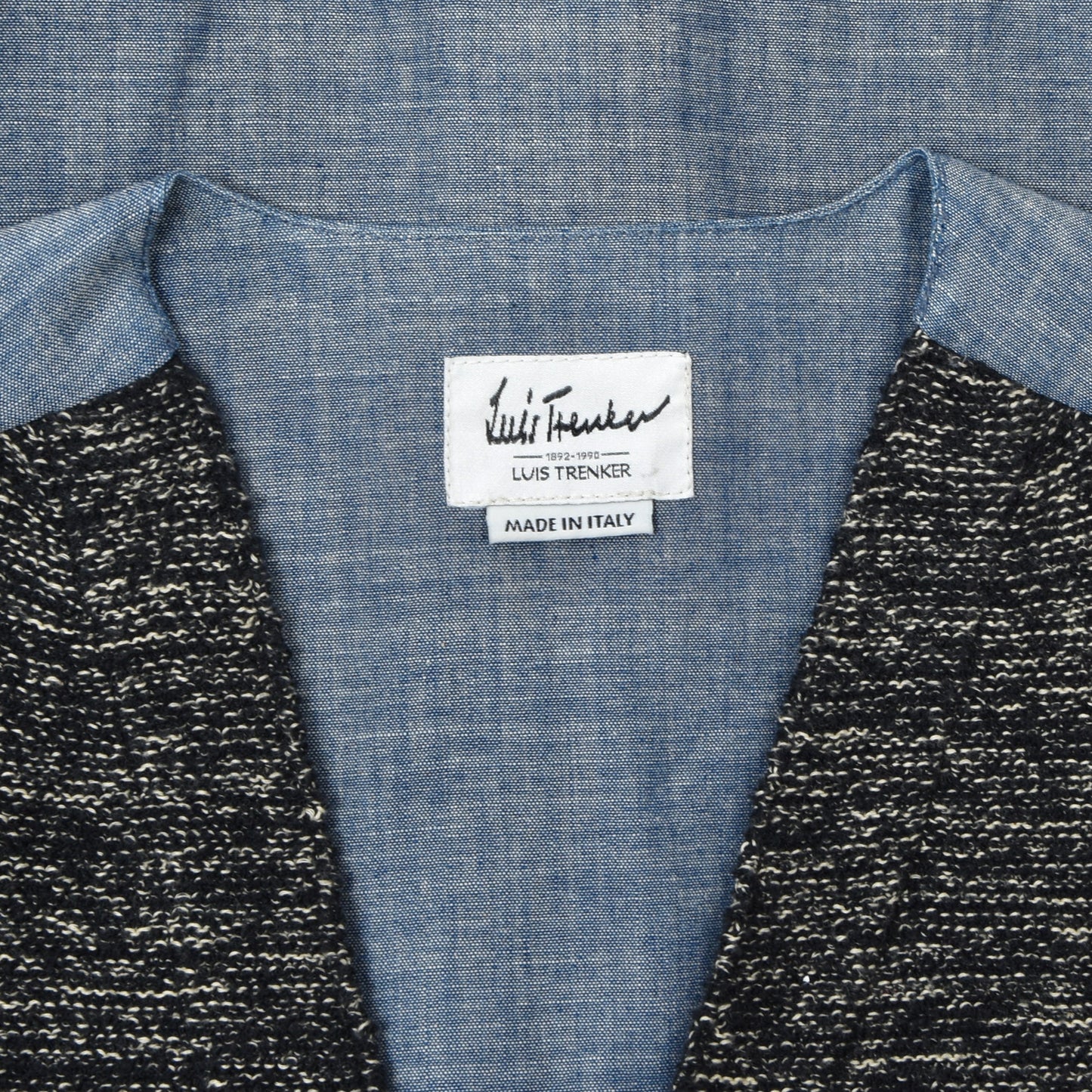 Luis Trenker Cotton-Blend Waistcoat/Vest Size S