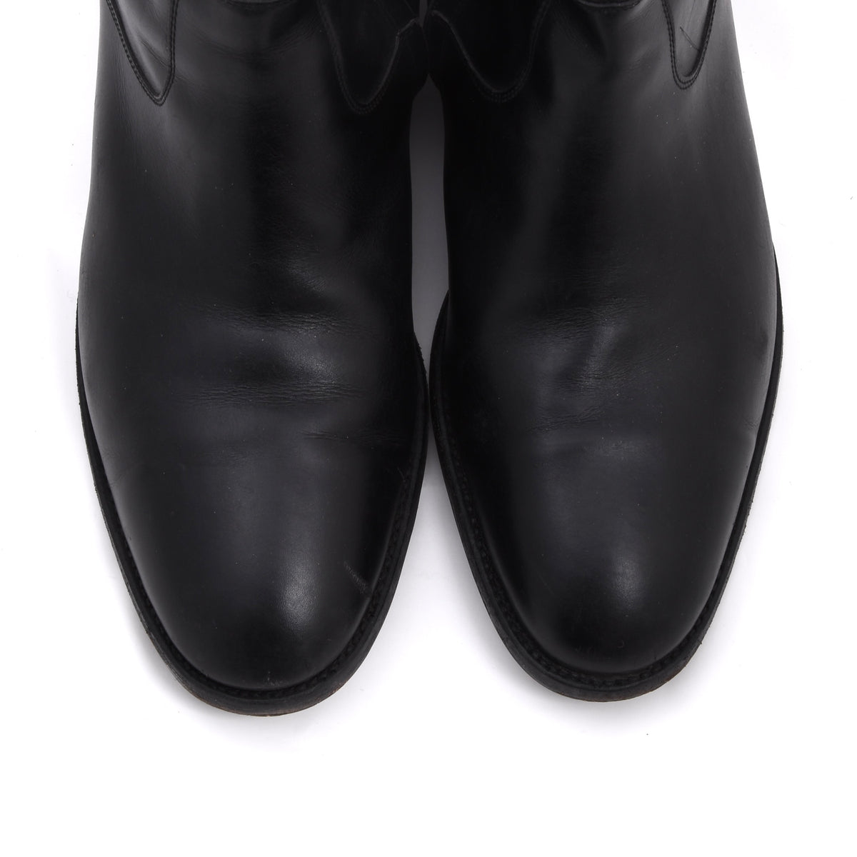 Cordwainer Lammfell Futter Stiefel Gr. 10 – Schwarz