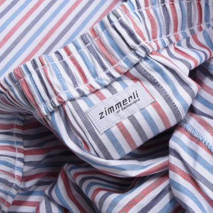 Neue Zimmerli Baumwoll-Pyjamahose, Größe M, gestreift