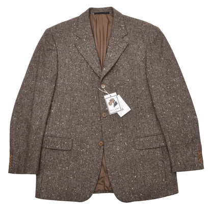 Cerruti 1881 Tweed-Jackett Größe 52 Brust ca. 56,5cm -meliert braun
