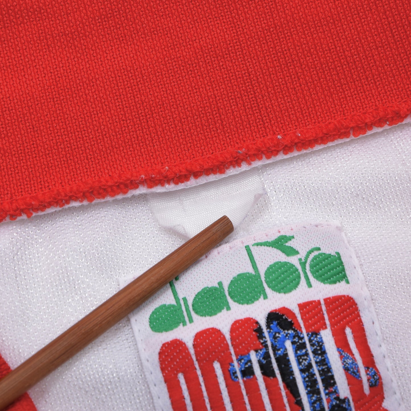 Vintage Diadora Belgium Away Jersey 1992-1994 Chest ca. 58.5cm - White