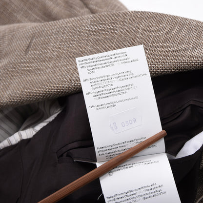 Hugo Boss Jacke aus Wolle-Leinen-Mischung Größe 48 Brust ca. 53cm - Hellbraun