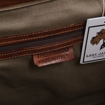 Die Fargo Leder Arzttasche/Handgepäck ca. 36,5cm - Braun