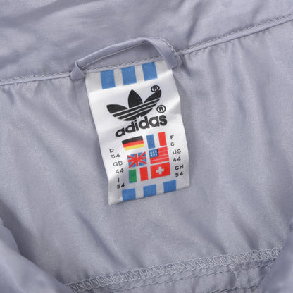Vintage Adidas Castrol Nylon Blouson/Jacke Größe D54 ca. 63cm - Grau