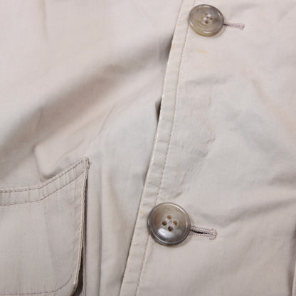 Vintage Burberrys Blouson/Jacke Gr. 52 Made in Spain - Beige-Grau