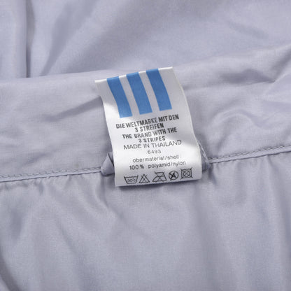 Vintage Adidas Castrol Nylon Blouson/Jacke Größe D54 ca. 63cm - Grau