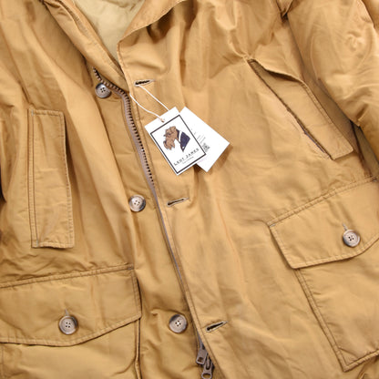 Woolrich Arctic Parka Feat. Coyote Hood Size M ca. 62cm - Beige/Tan