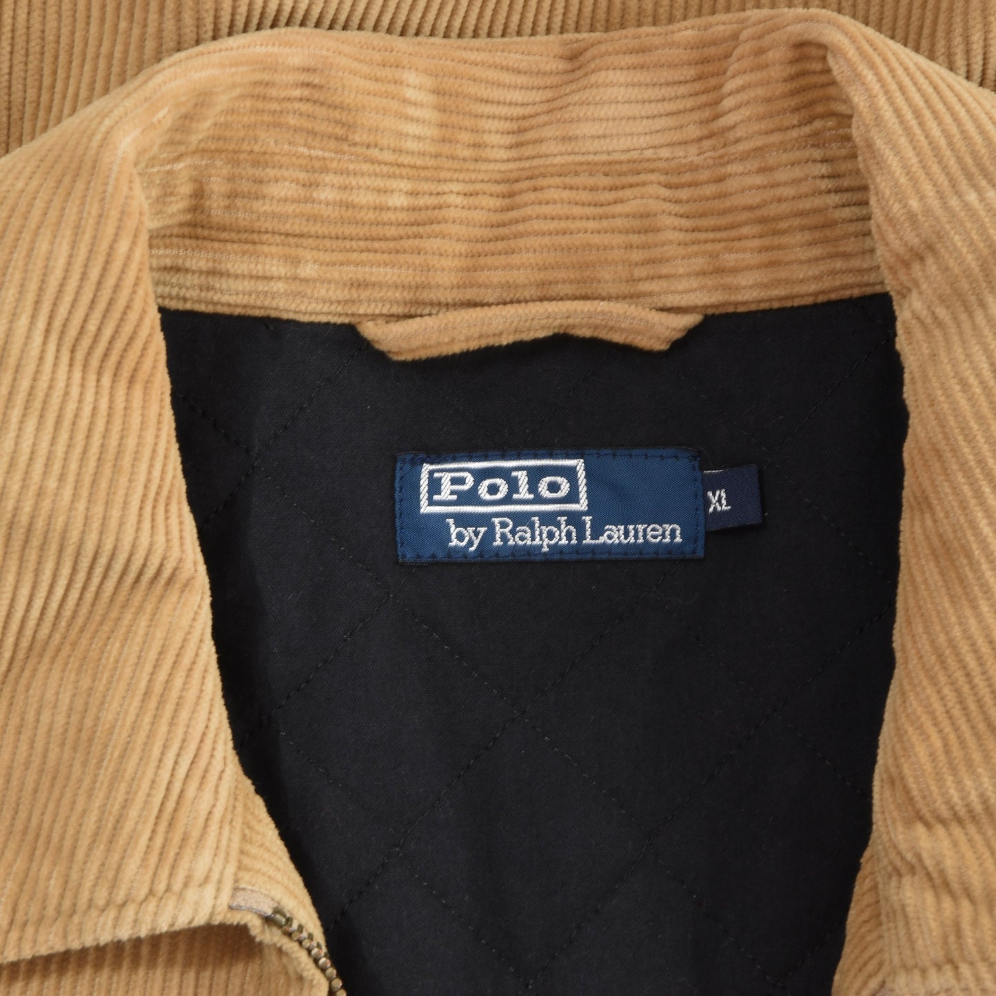 Polo Ralph Lauren Corduroy Blouson/Harrington Jacket Size XL - Tan