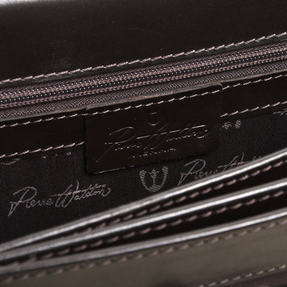 Pierre Waldon Leather Briefcase/Attaché - Brown