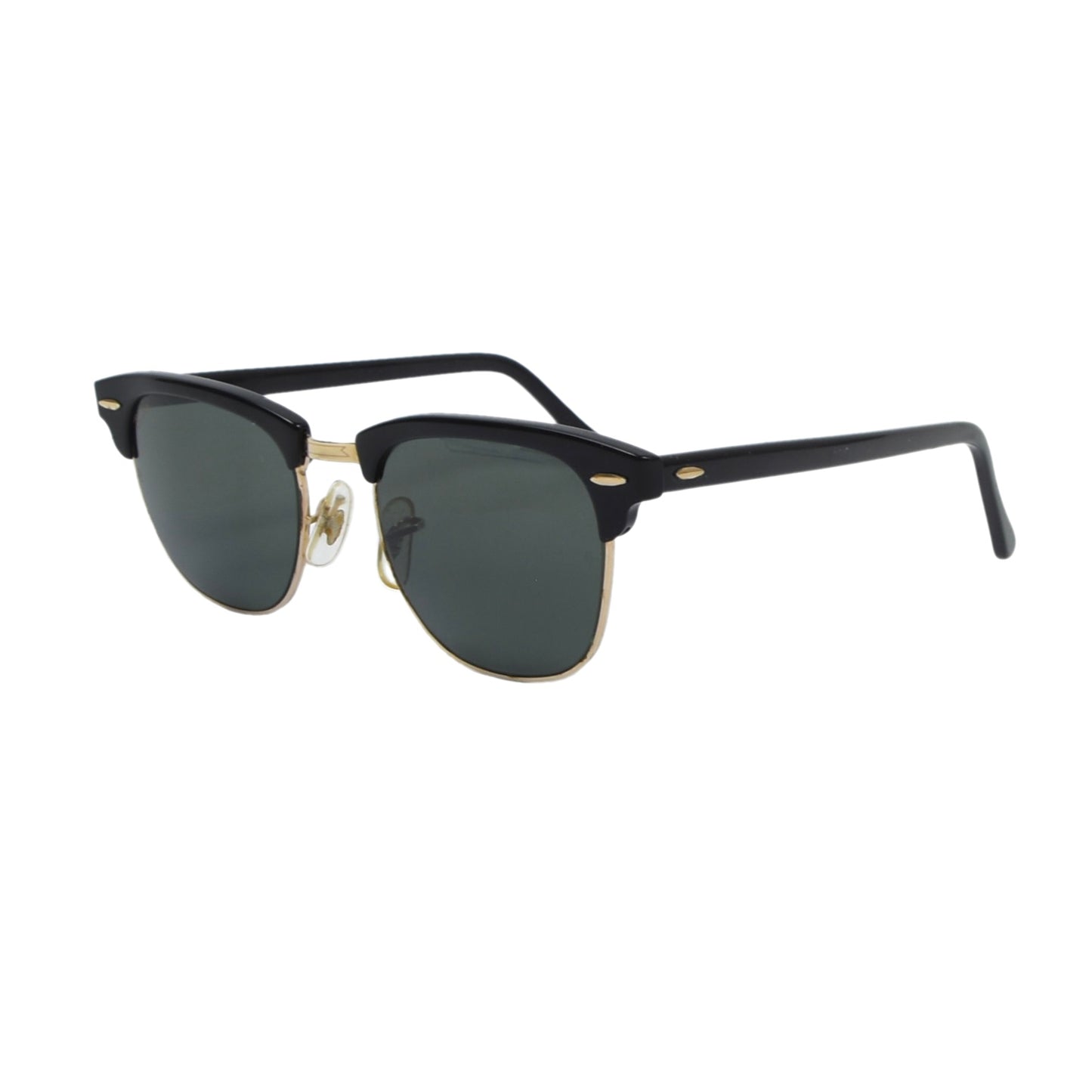 Bausch & Lomb Ray-Ban Clubmaster Sunglasses - Black/Gold