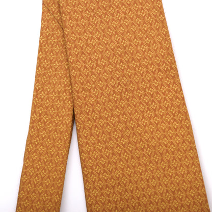 Etro Milano Seidenkrawatte Made in Italy - Ocker/Orange