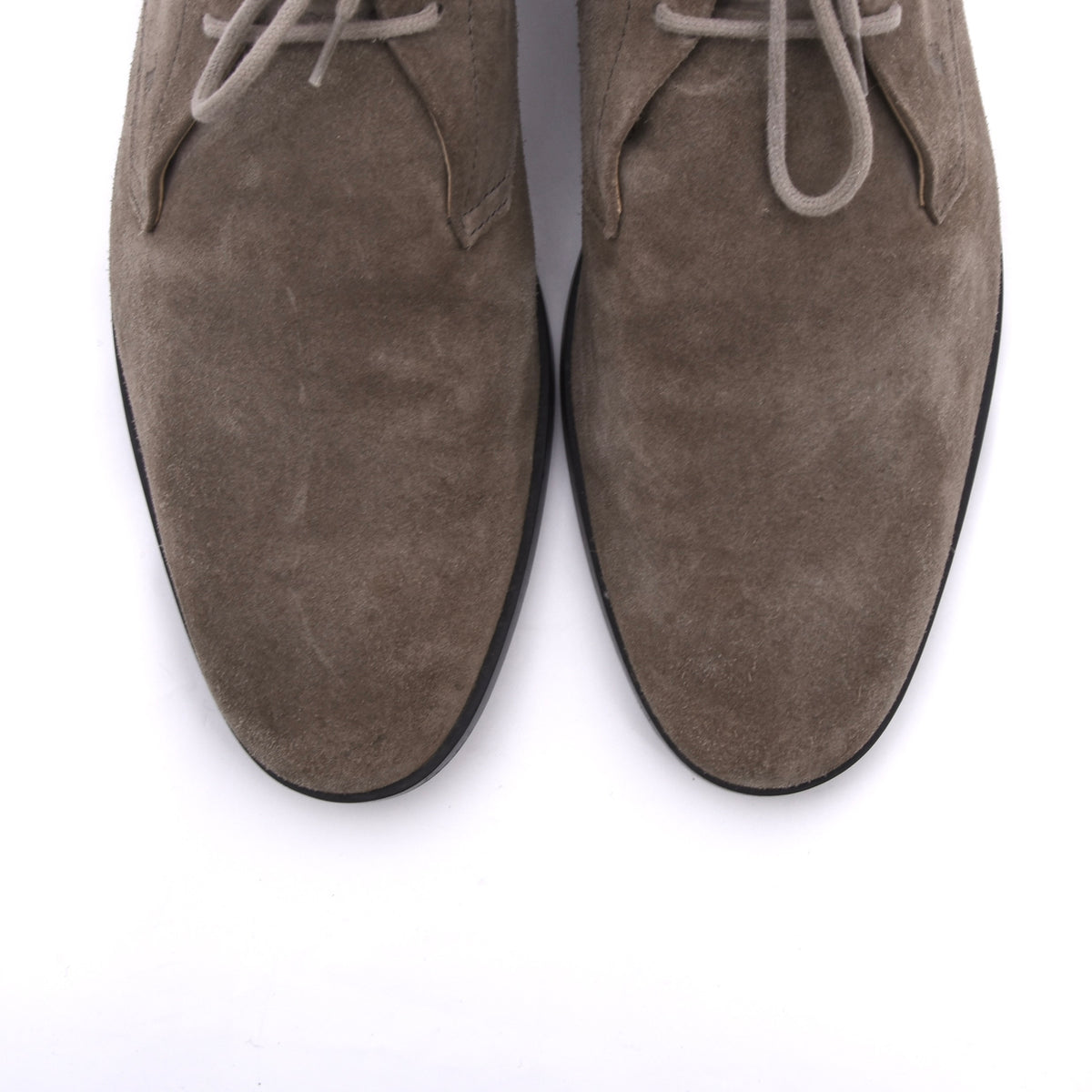 Tod's Wildleder Chukka Stiefel Gr. 9,5 Made in Italy – Beige