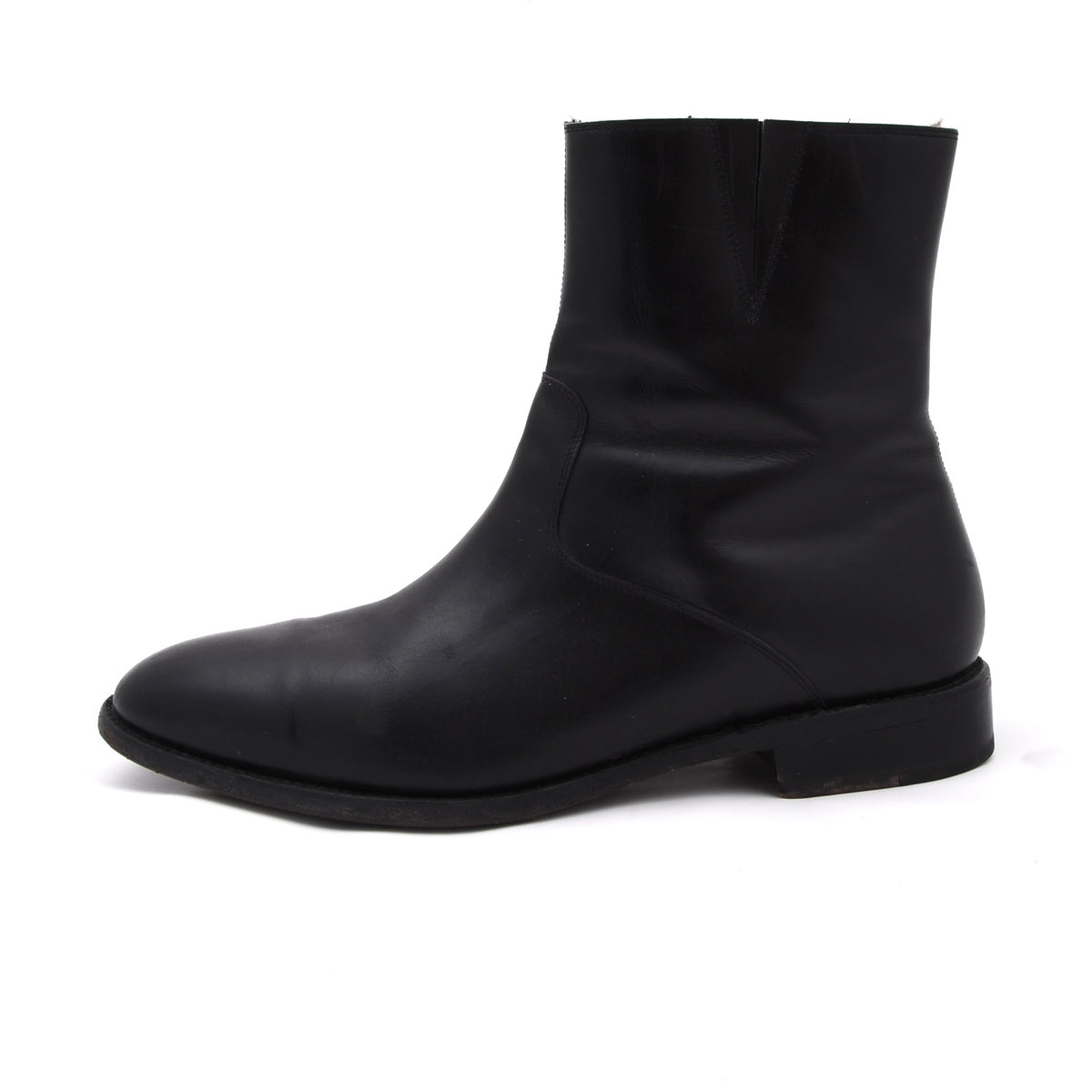 Cordwainer Lammfell Futter Stiefel Gr. 10 – Schwarz