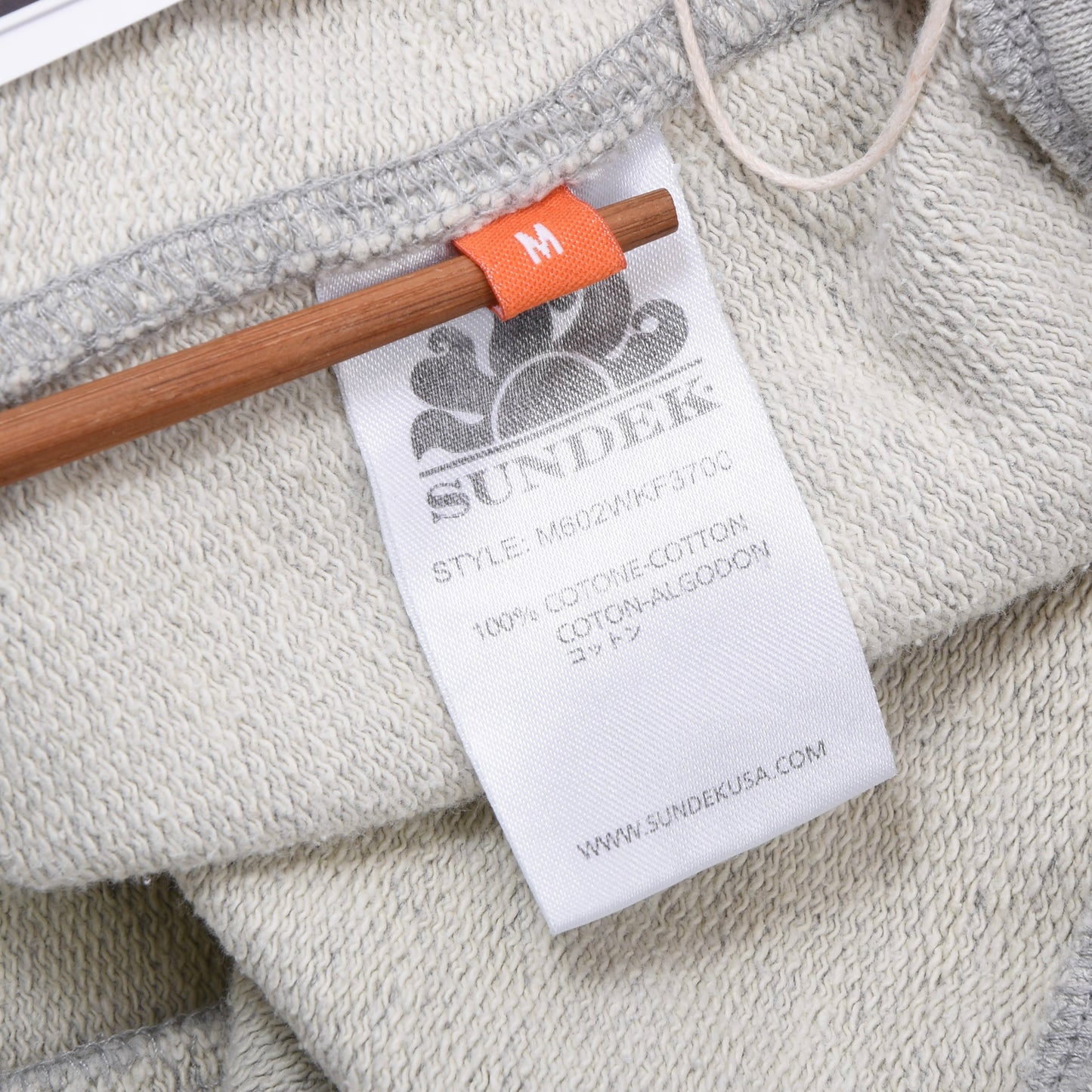 Sundek Sweatshirt Material Baumwollshorts Größe M - Heather Grey