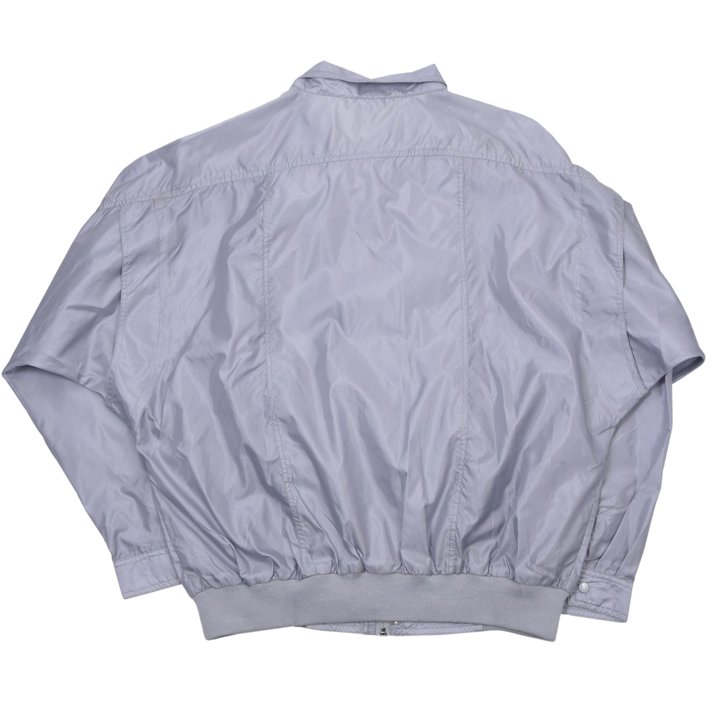 Vintage Adidas Castrol Nylon Blouson/Jacke Größe D54 ca. 63cm - Grau