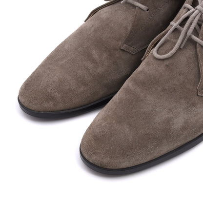Tod's Wildleder Chukka Stiefel Gr. 9,5 Made in Italy – Beige