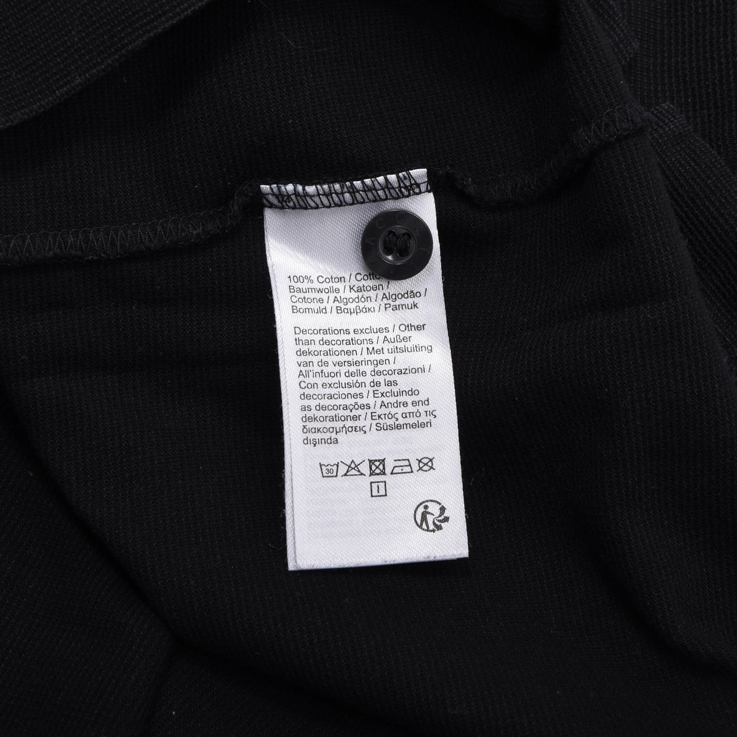 Lacoste Sport 2x Polo Shirts Size 7/US XXL ca. 62-62.5cm - Black