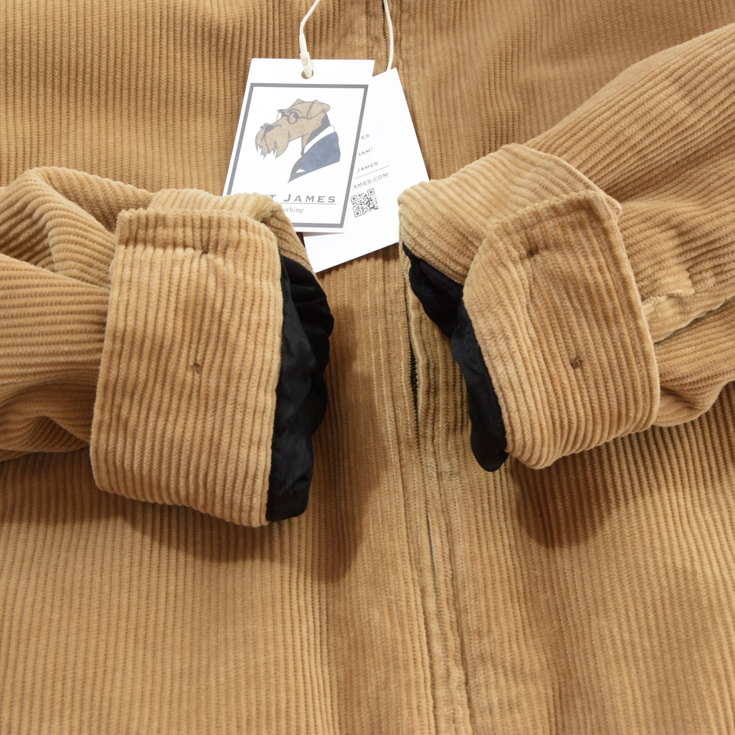 Polo Ralph Lauren Corduroy Blouson/Harrington Jacket Size XL - Tan