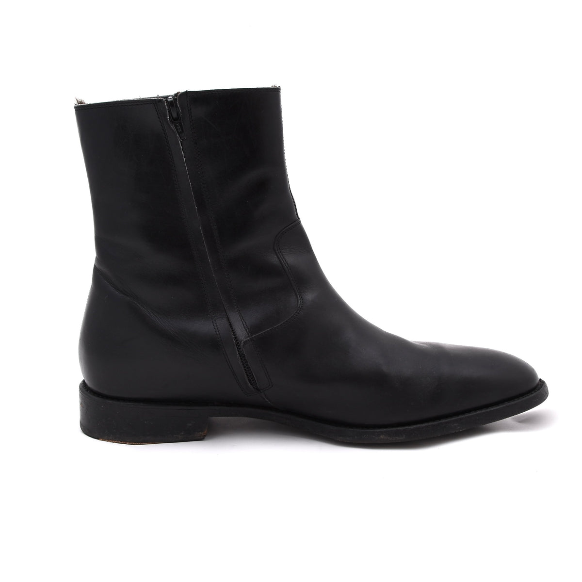 Cordwainer Lammfell Futter Stiefel Gr. 10 – Schwarz