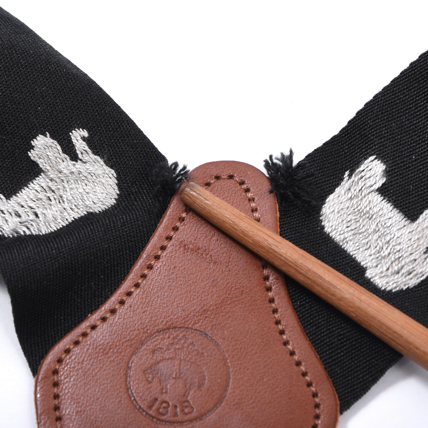 Brooks Brothers Seidenhosenträger, Größe XL – Elefantenmotiv