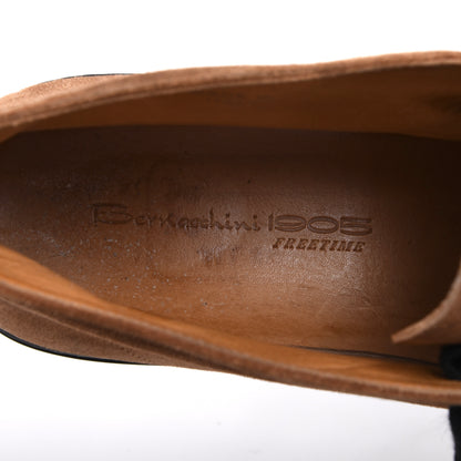 Bernacchini 1905 Wildleder Sneakers Made in Italy Gr. 45 - Tabakbraun