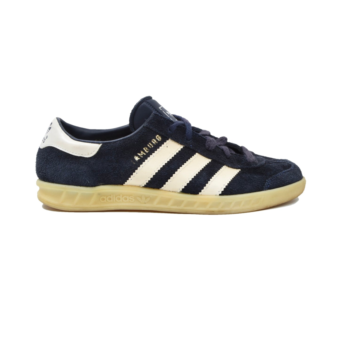 Vintage Adidas Hamburg City Series Sneakers Size 3 1/2 - Navy Blue