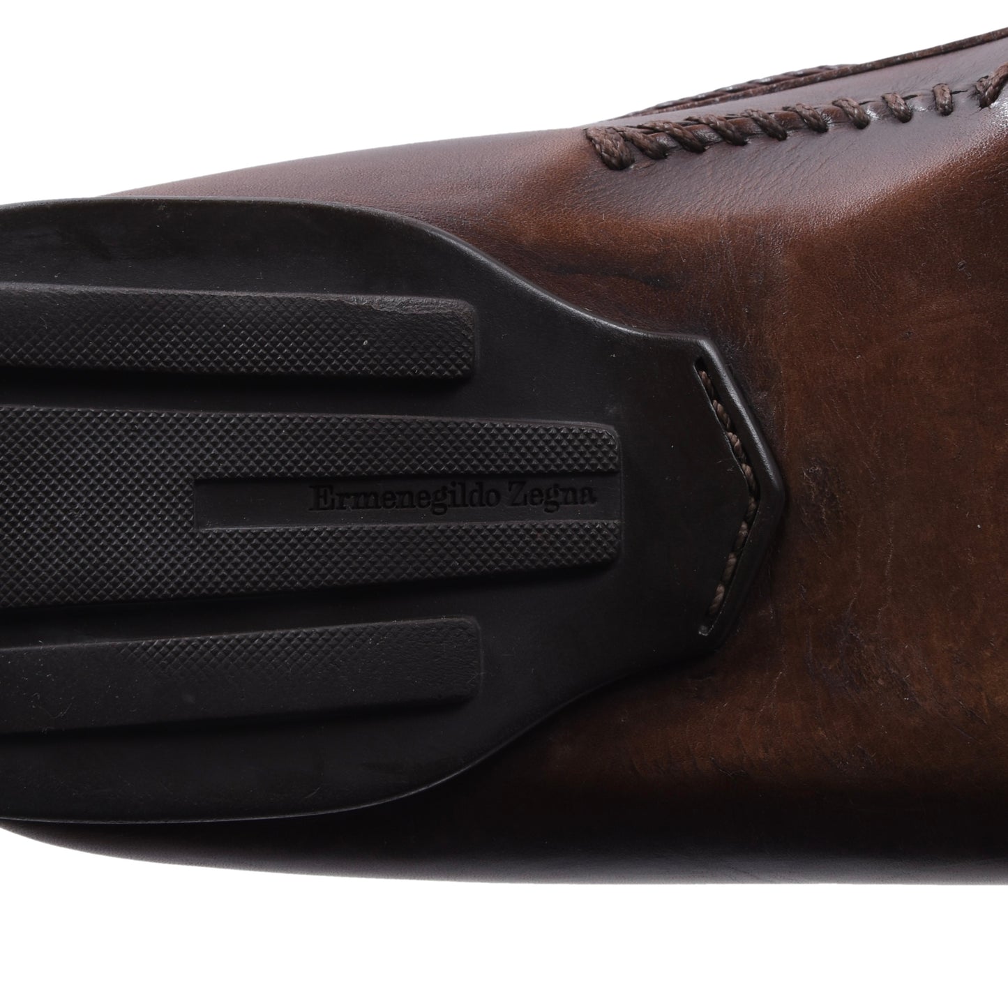 Ermenegildo Zegna Fahrschuhe, Größe EU 9 / US 10 – Braun