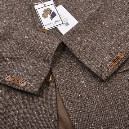 Cerruti 1881 Tweed-Jackett Größe 52 Brust ca. 56,5cm -meliert braun