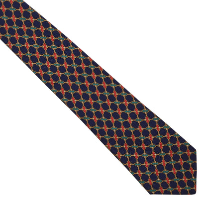 Alfred Müller Seidenkrawatte ca. 144cm/9,3cm - Ketten