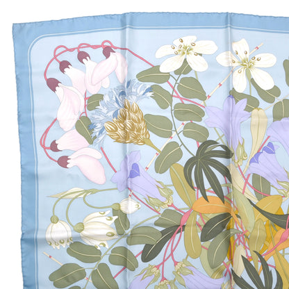 Hermès Paris Fleurs d'Hellade x Niki Goulandris Seidenschal