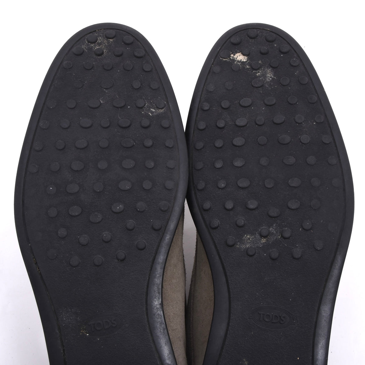 Tod's Wildleder Chukka Stiefel Gr. 9,5 Made in Italy – Beige
